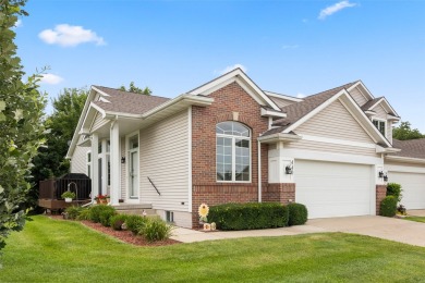 This 2 bedroom and 2 bathroom immaculate ranch townhome with 10 on Tournament Club of Iowa in Iowa - for sale on GolfHomes.com, golf home, golf lot