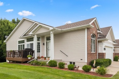 This 2 bedroom and 2 bathroom immaculate ranch townhome with 10 on Tournament Club of Iowa in Iowa - for sale on GolfHomes.com, golf home, golf lot