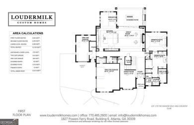 NEW CONSTRUCTION/INDOOR PICKLEBALL COURT! Don't Miss This on Manor Golf and Country Club in Georgia - for sale on GolfHomes.com, golf home, golf lot