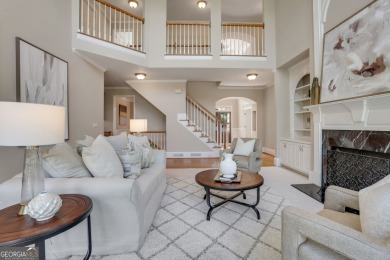Stunning cul-de-sac home in the prestigious Grandview section of on Windermere Golf Club in Georgia - for sale on GolfHomes.com, golf home, golf lot