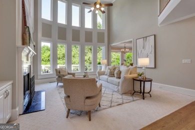 Stunning cul-de-sac home in the prestigious Grandview section of on Windermere Golf Club in Georgia - for sale on GolfHomes.com, golf home, golf lot