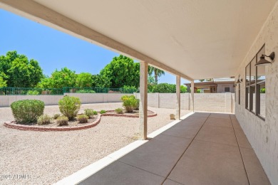 Nestled within the guard-gated 55+ community of Arizona on Arizona Traditions Golf Club in Arizona - for sale on GolfHomes.com, golf home, golf lot