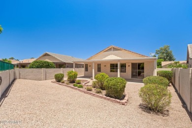 Nestled within the guard-gated 55+ community of Arizona on Arizona Traditions Golf Club in Arizona - for sale on GolfHomes.com, golf home, golf lot