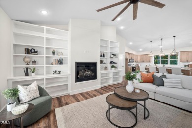 Enjoy one-level living in this beautifully crafted custom ranch on River Golf and Country Club at Lake Royale in North Carolina - for sale on GolfHomes.com, golf home, golf lot