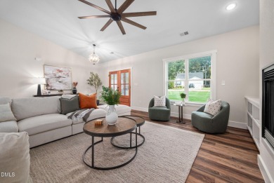 Enjoy one-level living in this beautifully crafted custom ranch on River Golf and Country Club at Lake Royale in North Carolina - for sale on GolfHomes.com, golf home, golf lot