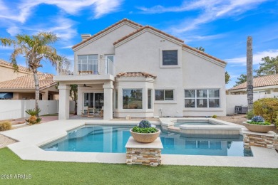 Waterfront home overlooking the 5th green of Ocotillo Golf on Ocotillo Golf Resort  in Arizona - for sale on GolfHomes.com, golf home, golf lot