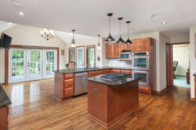 Welcome to this exquisite home nestled down a tree-lined street on White Eagle Golf Club in Illinois - for sale on GolfHomes.com, golf home, golf lot