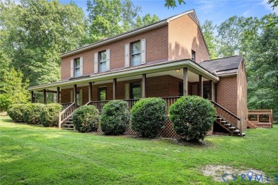 Southern Colonial Brick Home on 6.48 Acres in Manakin Sabot on Kinloch Golf Club in Virginia - for sale on GolfHomes.com, golf home, golf lot