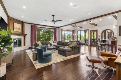 Situated on a private road within the prestigious, gated on Highland Springs Country Club in Missouri - for sale on GolfHomes.com, golf home, golf lot