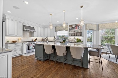 A stunning waterfront home located on .8 acres across from the on Cavalier Golf and Yacht Club in Virginia - for sale on GolfHomes.com, golf home, golf lot