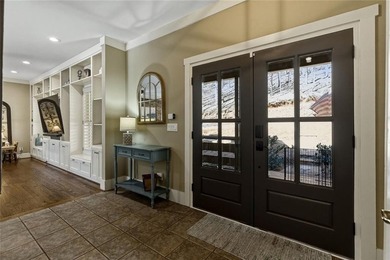 This Rustic Mountain Lodge is perfectly positioned on nearly a on Big Canoe Golf Club - Cherokee in Georgia - for sale on GolfHomes.com, golf home, golf lot