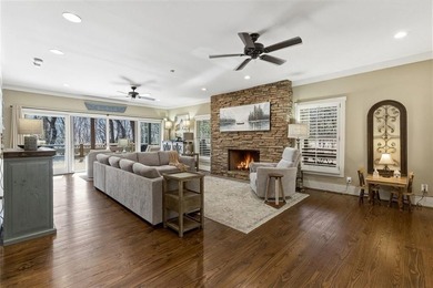 This Rustic Mountain Lodge is perfectly positioned on nearly a on Big Canoe Golf Club - Cherokee in Georgia - for sale on GolfHomes.com, golf home, golf lot