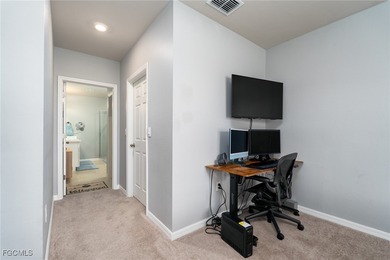 Welcome to this 2023-built home located on a premium lot backing on Herons Glen Golf and Country Club in Florida - for sale on GolfHomes.com, golf home, golf lot