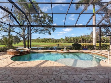 Expansive lake, golf and preserve views are the first thing you on Shadow Wood Preserve in Florida - for sale on GolfHomes.com, golf home, golf lot