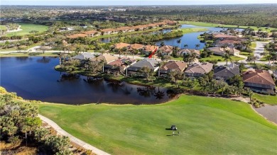 Expansive lake, golf and preserve views are the first thing you on Shadow Wood Preserve in Florida - for sale on GolfHomes.com, golf home, golf lot