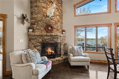 This lake front home in sought after Sugar Valley Lakes sits on on Sugar Valley Lakes Golf Course in Kansas - for sale on GolfHomes.com, golf home, golf lot