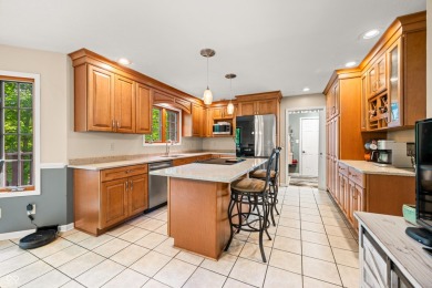 Welcome to this beautifully updated traditional two-story home on Foxcliff Golf Club in Indiana - for sale on GolfHomes.com, golf home, golf lot