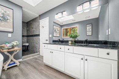 Welcome to this beautifully updated traditional two-story home on Foxcliff Golf Club in Indiana - for sale on GolfHomes.com, golf home, golf lot
