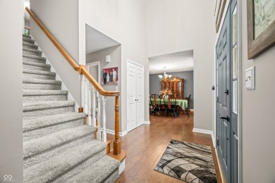 Welcome to this beautifully updated traditional two-story home on Foxcliff Golf Club in Indiana - for sale on GolfHomes.com, golf home, golf lot