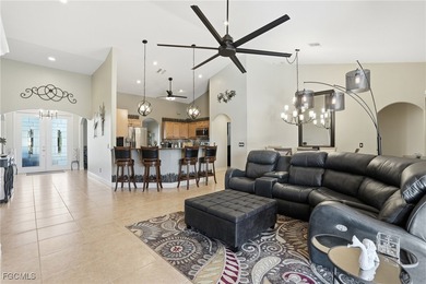 Exceptional Gulf Access Pool Home on a Rare 4-Way Intersecting on Burnt Store Golf Club in Florida - for sale on GolfHomes.com, golf home, golf lot