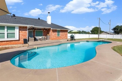 Welcome to this IMMACULATE, well-maintained country home with on Brent Bruehl Mem. Golf Course in Oklahoma - for sale on GolfHomes.com, golf home, golf lot