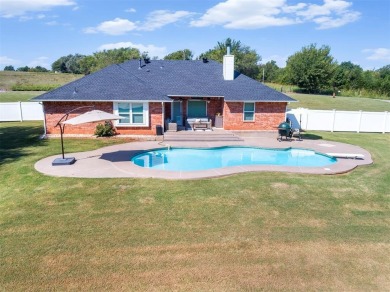 Welcome to this IMMACULATE, well-maintained country home with on Brent Bruehl Mem. Golf Course in Oklahoma - for sale on GolfHomes.com, golf home, golf lot