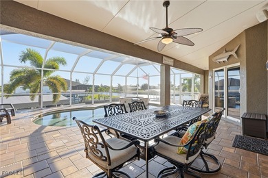 *Gulf Access Pool Home on Rare 4-Way Intersecting Canal with on Burnt Store Golf Club in Florida - for sale on GolfHomes.com, golf home, golf lot