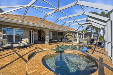 *Gulf Access Pool Home on Rare 4-Way Intersecting Canal with on Burnt Store Golf Club in Florida - for sale on GolfHomes.com, golf home, golf lot