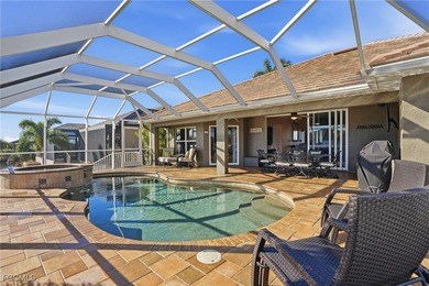 *Gulf Access Pool Home on Rare 4-Way Intersecting Canal with on Burnt Store Golf Club in Florida - for sale on GolfHomes.com, golf home, golf lot