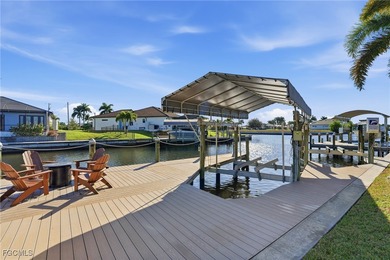*Gulf Access Pool Home on Rare 4-Way Intersecting Canal with on Burnt Store Golf Club in Florida - for sale on GolfHomes.com, golf home, golf lot