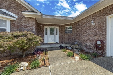 Located on Coronado #16, the view is from the tee to the green on Coronado Golf Course in Arkansas - for sale on GolfHomes.com, golf home, golf lot