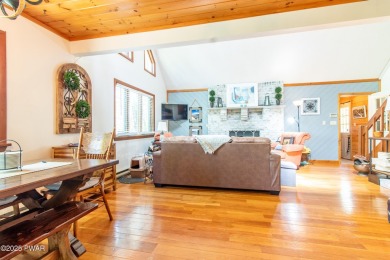 Wake up to the sounds of nature, unwind by the fire, and take in on The Hideout Golf in Pennsylvania - for sale on GolfHomes.com, golf home, golf lot