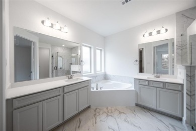 Welcome home to the Madison--a beautifully designed Beazer Home on Heath Golf and Yacht Club in Texas - for sale on GolfHomes.com, golf home, golf lot