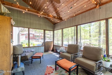 Wake up to the sounds of nature, unwind by the fire, and take in on The Hideout Golf in Pennsylvania - for sale on GolfHomes.com, golf home, golf lot
