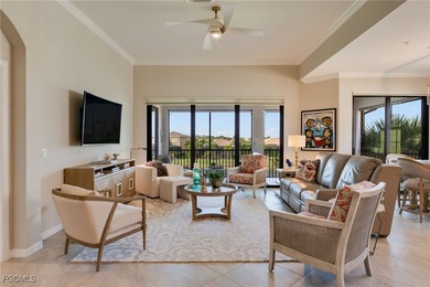 Arrive by PRIVATE ELEVATOR and step into a home that immediately on Pelican Preserve Golf Club in Florida - for sale on GolfHomes.com, golf home, golf lot