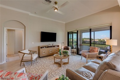 Arrive by PRIVATE ELEVATOR and step into a home that immediately on Pelican Preserve Golf Club in Florida - for sale on GolfHomes.com, golf home, golf lot