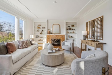 This Upper Rockridge stylish traditional home blends charm on Claremont Country Club in California - for sale on GolfHomes.com, golf home, golf lot