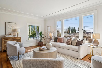 This Upper Rockridge stylish traditional home blends charm on Claremont Country Club in California - for sale on GolfHomes.com, golf home, golf lot