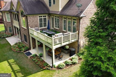 Welcome to this exceptional 3-sided brick and stone executive on Hamilton Mill Golf Club in Georgia - for sale on GolfHomes.com, golf home, golf lot