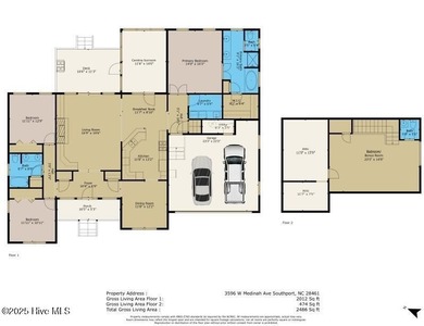 This beautifully maintained 3-bedroom, 2.5-bathroom home offers on Members Club At St. James Plantation in North Carolina - for sale on GolfHomes.com, golf home, golf lot