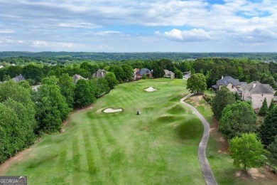 Welcome to this exceptional 3-sided brick and stone executive on Hamilton Mill Golf Club in Georgia - for sale on GolfHomes.com, golf home, golf lot