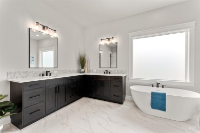 Built by custom home builder Realm Development, this nearly 2 on Eagle Legacy Golf Course in Idaho - for sale on GolfHomes.com, golf home, golf lot