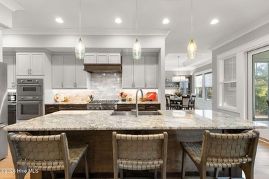 Designed by renowned builder George Crane and completed in 2023 on Members Club At St. James Plantation in North Carolina - for sale on GolfHomes.com, golf home, golf lot