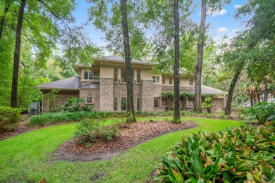 This stunning Frank Lloyd Wright inspired home was built by on Haile Plantation Golf and Country Club in Florida - for sale on GolfHomes.com, golf home, golf lot