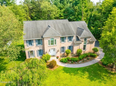 JJ Cillis-built exceptional custom brick beauty in heart of on Colonie Golf and Country Club in New York - for sale on GolfHomes.com, golf home, golf lot