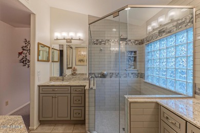 Beautifully customized home located on a golf course lot with on Tuscany Falls At Pebble Creek in Arizona - for sale on GolfHomes.com, golf home, golf lot