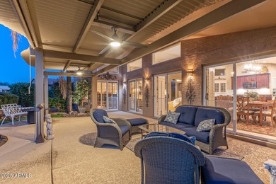 Beautifully customized home located on a golf course lot with on Tuscany Falls At Pebble Creek in Arizona - for sale on GolfHomes.com, golf home, golf lot