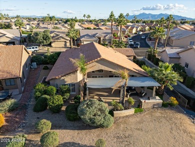 Beautifully customized home located on a golf course lot with on Tuscany Falls At Pebble Creek in Arizona - for sale on GolfHomes.com, golf home, golf lot