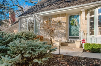 This charming home in Fairway's Golden Triangle boasts four on Mission Hills Country Club in Kansas - for sale on GolfHomes.com, golf home, golf lot