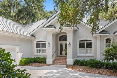 Stephen Mays-Designed Home Nestled Along the 7th Green of Ocean on The Seabrook Island Club in South Carolina - for sale on GolfHomes.com, golf home, golf lot